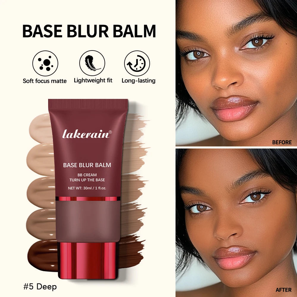 Long-Lasting Waterproof Matte Liquid Foundation Concealer