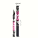 12-Pack Waterproof Long-Lasting Black Liquid Eyeliners