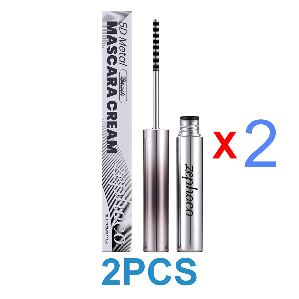 Waterproof Volumizing and Lengthening Black Mascara