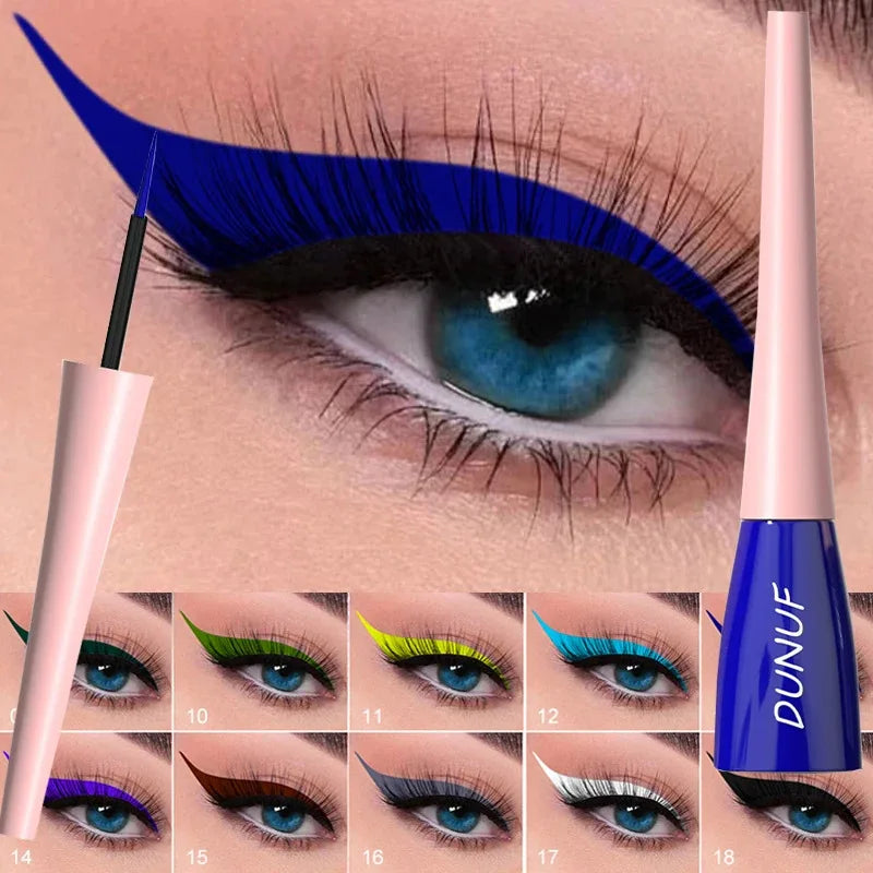 Dark Green Waterproof Liquid Eyeliner Pencil