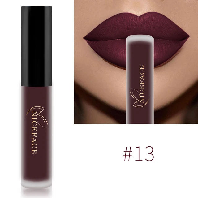Waterproof Matte Liquid Lipstick Long Lasting Lip Gloss
