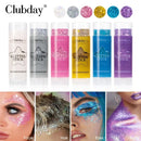 White Pearl Sparkling Sequins Glitter Gel Stick for Face and Body