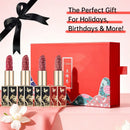 CATKIN 4-Piece Matte Carving Lipstick Set
