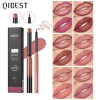 2-Piece Matte Velvet Lipstick and Lipliner Set