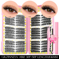 540pcs Lash Clusters Kit with Bond and Seal