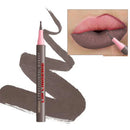 6-Color Matte Waterproof Lip Liner Pencil Set