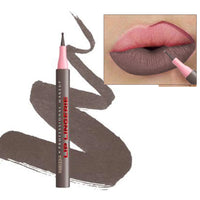 6-Color Matte Waterproof Lip Liner Pencil Set