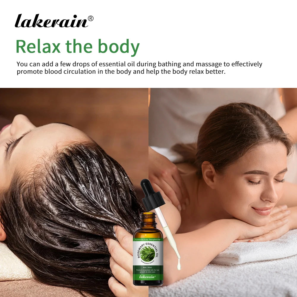 Essential Oil for Hair, Skin and Scalp Care - 30ml