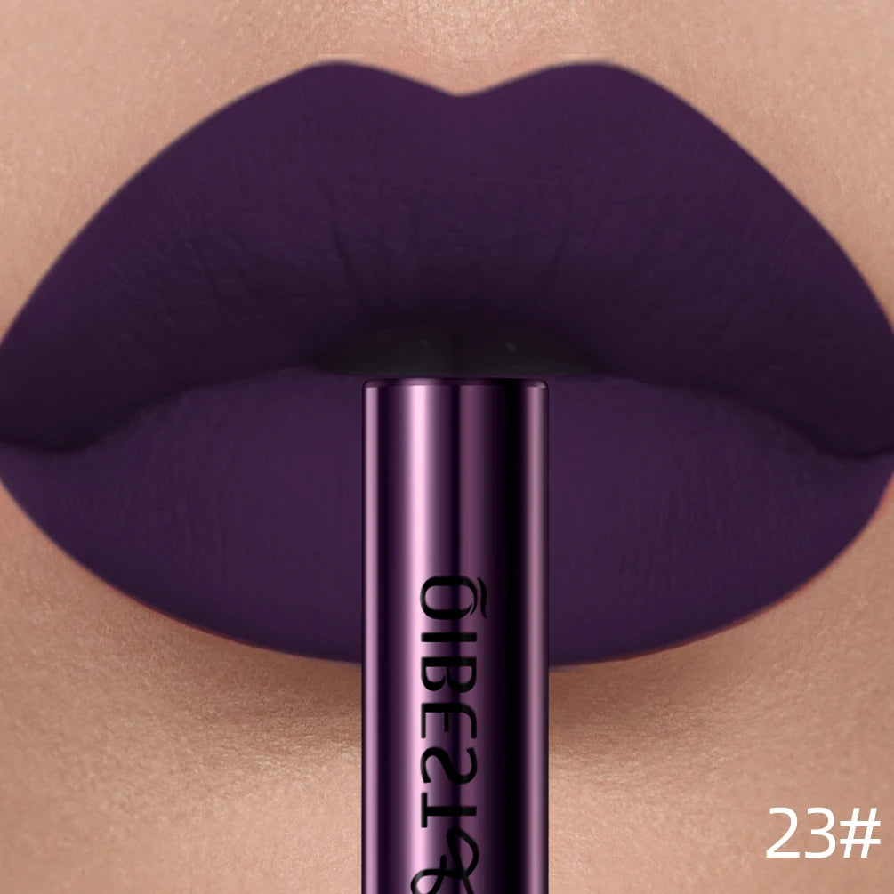 Waterproof Velvet Matte Liquid Lipstick