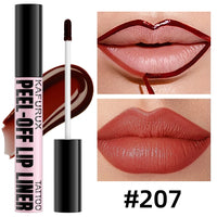 Waterproof Peel-Off Lip Liner and Matte Lip Stain