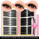 540pcs Lash Clusters Kit with Bond and Seal