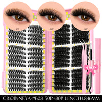 540pcs Lash Clusters Kit with Bond and Seal