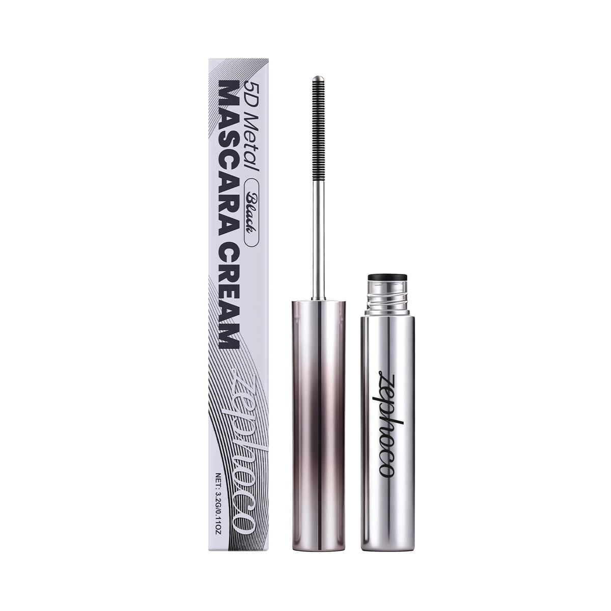 Waterproof Volumizing and Lengthening Black Mascara