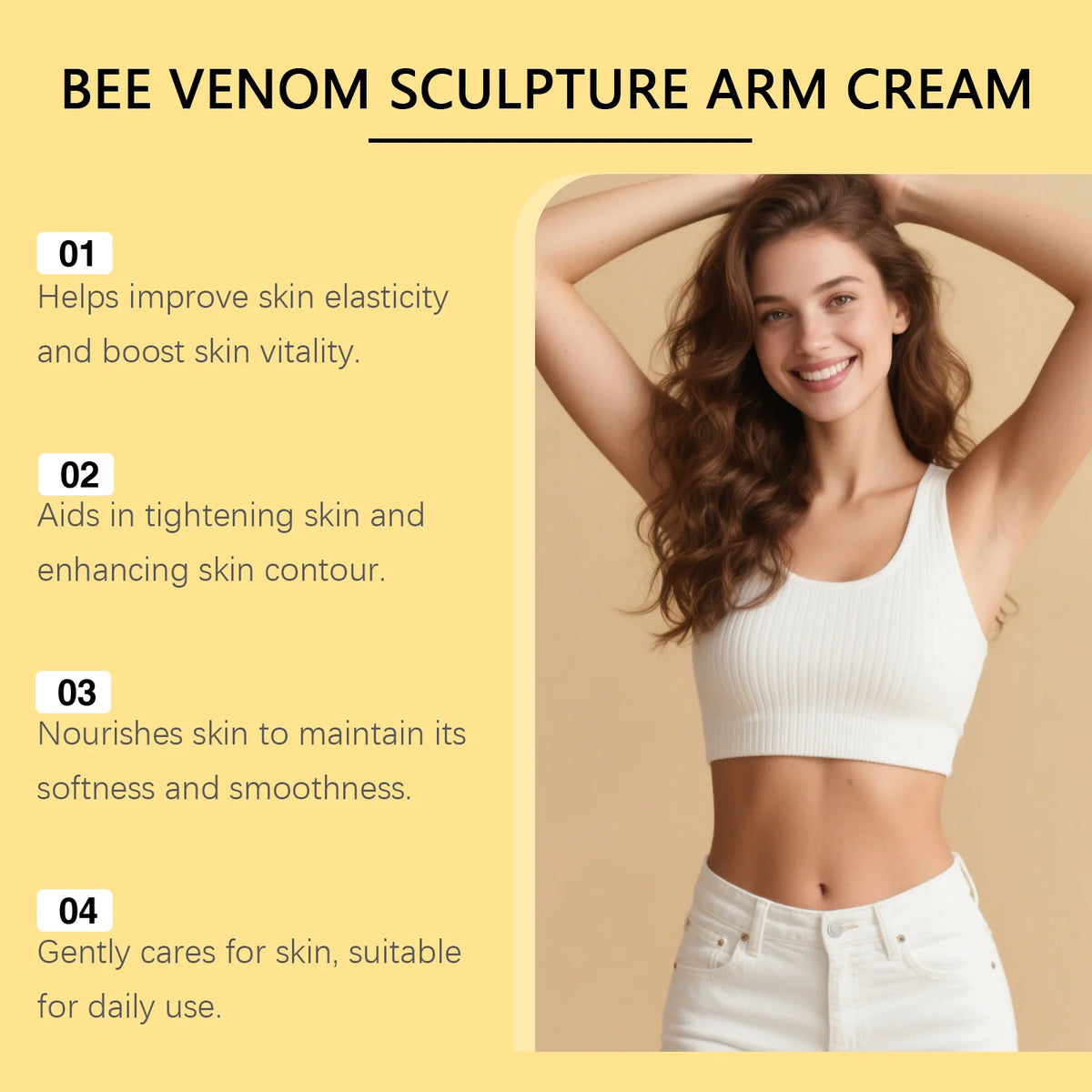 Bee Venom Sculpting and Tightening Body Cream
