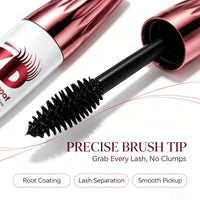 7D Volumizing Waterproof Mascara - Long Lasting Black Eye Makeup