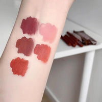 5-Piece Waterproof Chocolate Liquid Lipstick Set