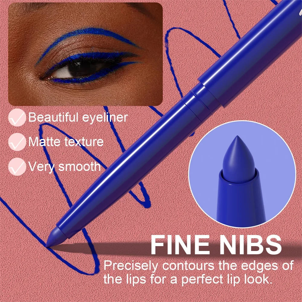 Waterproof Ultra-fine Matte Eyeliner Gel Pencil