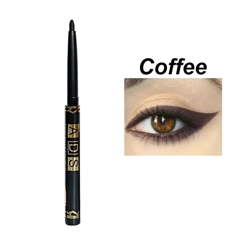 Waterproof Long-Lasting Black Gel Eyeliner Pencil