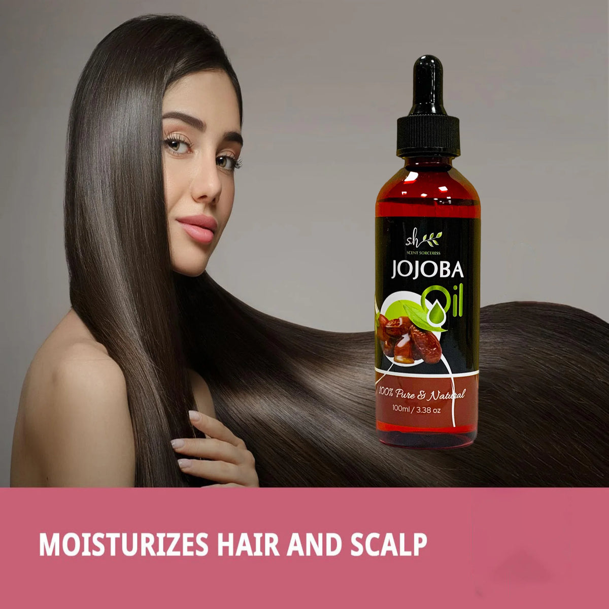 100ml Nourishing Jojoba Oil for Massage and Aromatherapy