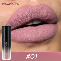 14-Color Waterproof Matte Long-lasting Lip Gloss Lipstick