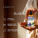 2-Pack Pure Cold Pressed Castor Oil with Massage Balls