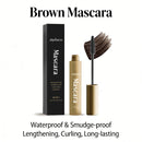 Waterproof Brown Lengthening and Curling Mascara