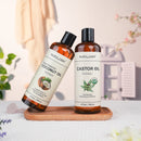 473ml Organic Castor & Fractionated Coconut Oil for Skin and Hair Care