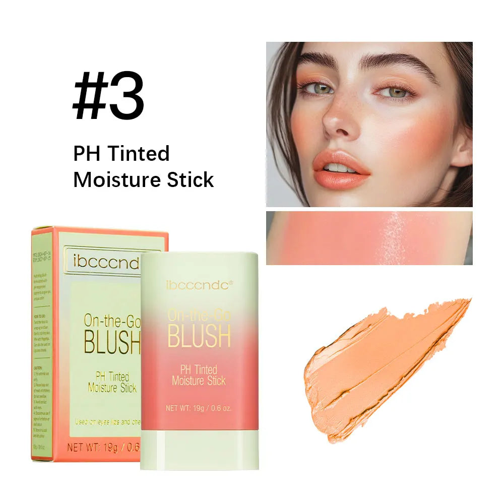 Color Changing Waterproof Blush Stick Cream