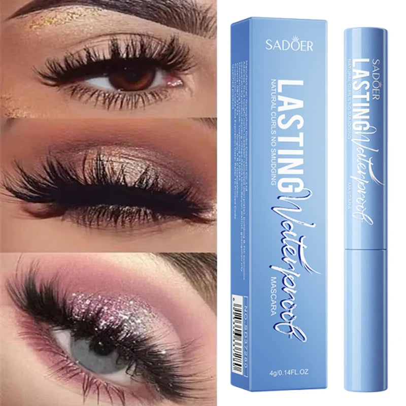 5D Waterproof Black Silk Fiber Lengthening Mascara