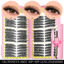 540pcs Lash Clusters Kit with Bond and Seal