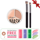 3-Color Full Coverage Cream Concealer Palette, 15g