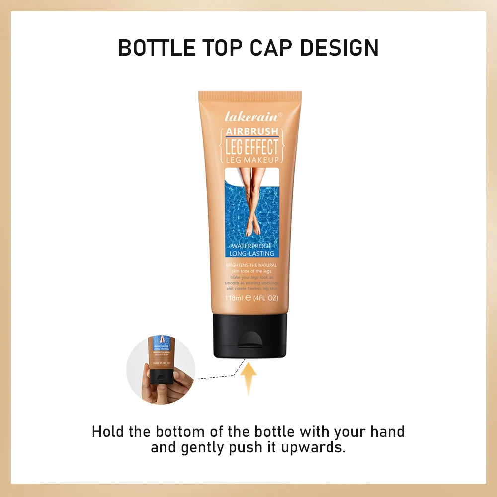 Waterproof Moisturizing Body Foundation and Tanning Lotion