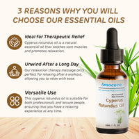 Amococo Cyperus Rotundus Oil Soothing Post-Hair Removal Serum (30ml)