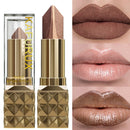 Long-Lasting Glitter Metallic Two-Tone Matte Lipstick