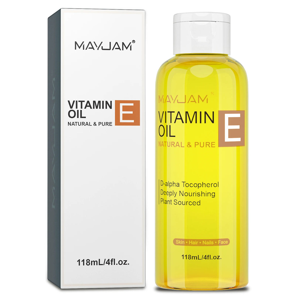 Vitamin E Oil for Skin, Hair and Body Massage
