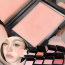 Monochrome Matte Blusher Palette Soft Silky Cheek Natural Facial Rouge Plate Lasting Nude Low Saturation Powder Blusher Makeup