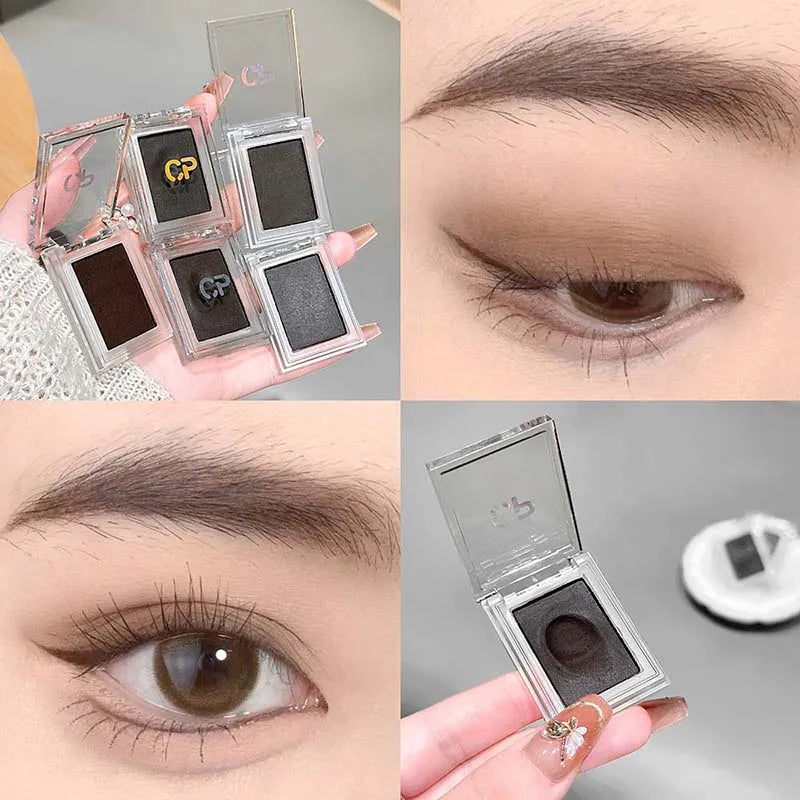 Single Eyeshadow & Eyeliner Cream High Pigment Reddish Brown Tint Eyeliner Long Lasting Waterproof Shimmer Eyeshadow Eye Makeup