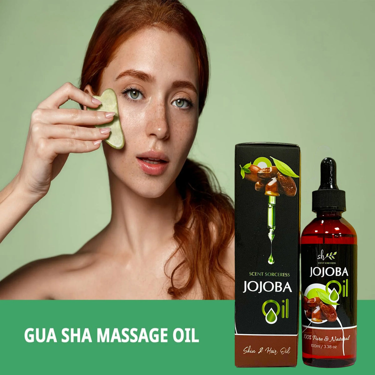 100ml Nourishing Jojoba Oil for Massage and Aromatherapy