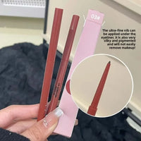 Ultra-fine Waterproof Gel Eyeliner Pencil in Pink Brown
