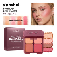 Blush and Highlighter Palette - 4 Shades