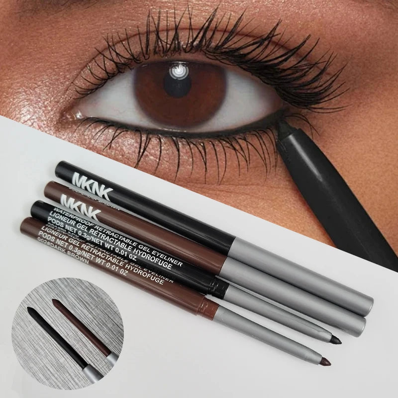 Waterproof Smudge-Proof High Pigmented Eyeliner Gel Pencil