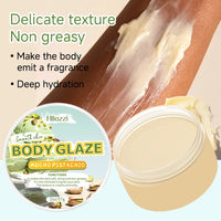 Pistachio Body Oil and Glaze Set with Roller Oil