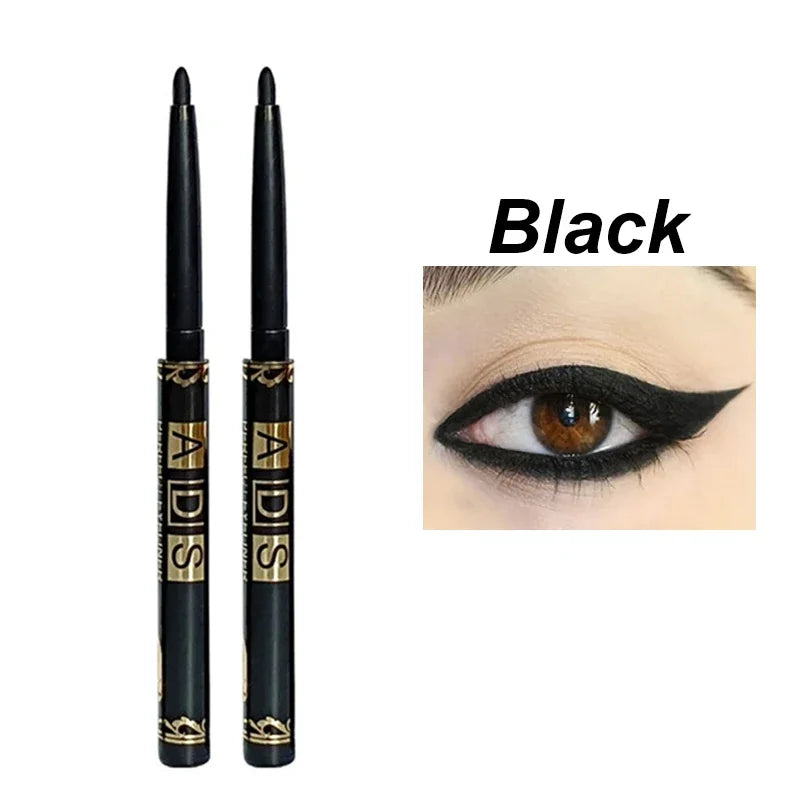 Waterproof Long-Lasting Black Gel Eyeliner Pencil