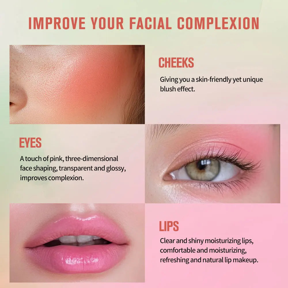 Color Changing Waterproof Blush Stick Cream