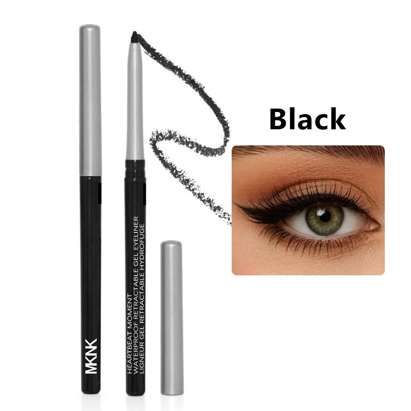 Waterproof Smudge-Proof High Pigmented Eyeliner Gel Pencil