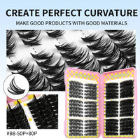540pcs Lash Clusters Kit with Bond and Seal