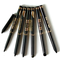 2-Piece Waterproof Smudge-Proof Eyeliner Pencils in Black and Brown