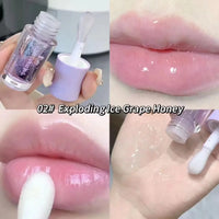 3.2g Water Light Mirror Lip Gloss Moisturizing Crystal Lip Oil