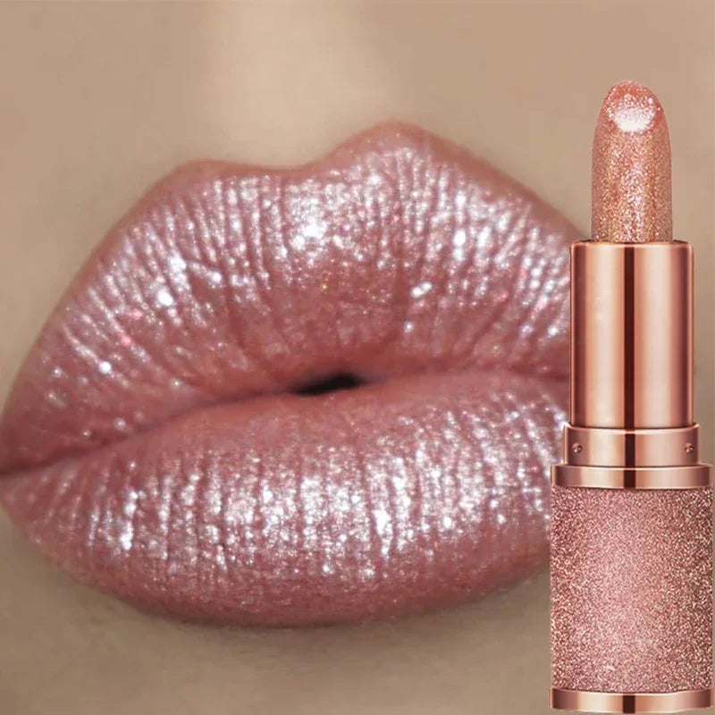 Glitter Temperature Color Changing Waterproof Lipstick