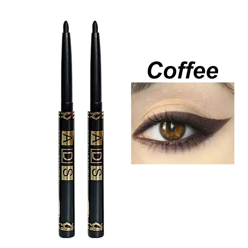 Waterproof Long-Lasting Black Gel Eyeliner Pencil